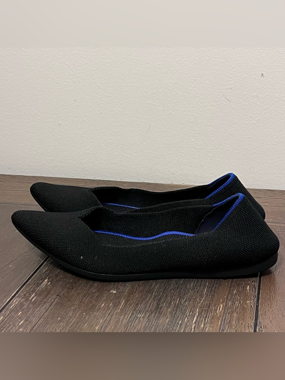 Rothy’s The Point Black Flats Womens 6 - Picture 6 of 10